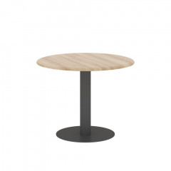 Конференц стол WCT 110 Бук Тиара/Антрацит D1000х754 WAVE