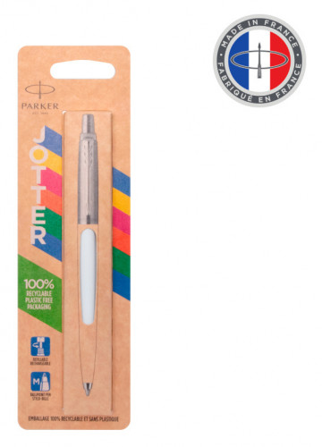 Ручка шариков. Parker Jotter Originals K60 (CW2096874) White CT M син. черн. блистер