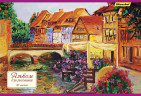 Альбом для рисования Silwerhof 485729 40л. A4 Венеция-2 2диз. картон скрепка