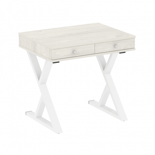 Home Office Стол письменный VR.SP-1-79.M Дуб наварра/Белый металл 794*600*750