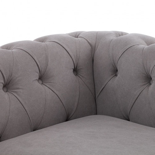 Диван-трансформер Secret De Maison Chesterfield (mod. 5137-40B), дерево береза, ткань: хлопок, 183х99х77см, серый / AJ808-36