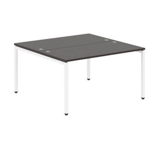 Стол 2-х местный XWST 1414 Легно темный/Белый 1400х1406х750 XTEN-S