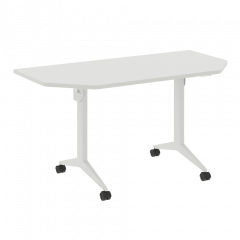 X-Pull Стол складной мобильный X.M-7.T1 Белый бриллиант/Белый металл 1440*720*753