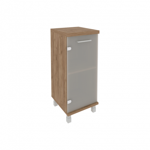 First Шкаф низкий узкий левый KSU-3.2 (L) Дуб табак 401*432*958