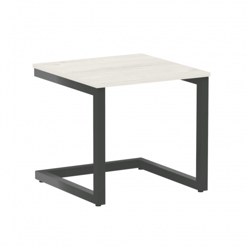 Home Office Стол журнальный VR.SP-2-58.G Дуб наварра/Антрацит металл 580*600*550