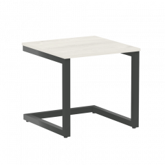 Home Office Стол журнальный VR.SP-2-58.G Дуб наварра/Антрацит металл 580*600*550