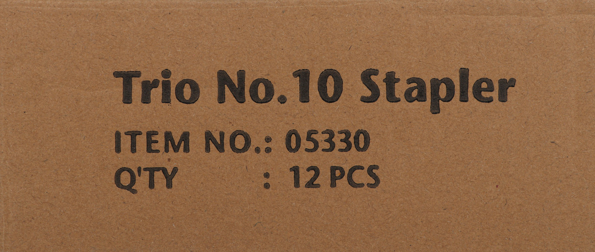 Степлер Kw-Trio 05330d/gray Trio N10 (10листов) темно-серый 100скоб