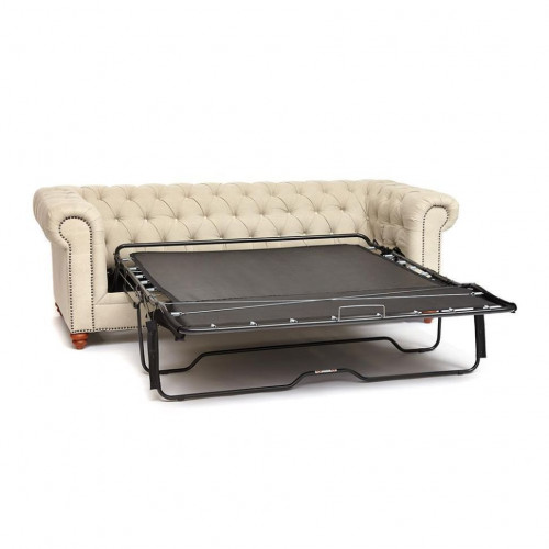 Диван-трансформер Secret De Maison Chesterfield (mod. 5137-60B), дерево береза, ткань: хлопок, 240*96*76см, бежевый / AJ808-05