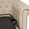 Диван-трансформер Secret De Maison Chesterfield (mod. 5137-60B), дерево береза, ткань: хлопок, 240*96*76см, бежевый / AJ808-05