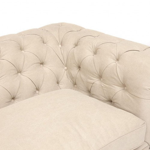 Диван-трансформер Secret De Maison Chesterfield (mod. 5137-60B), дерево береза, ткань: хлопок, 240*96*76см, бежевый / AJ808-05