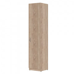 Шкаф колонка с глухой дверью SR-5U.1(R) Дуб Сонома светлый 386х375х1815 SIMPLE