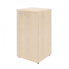 Шкаф колонка с глухой малой дверью (R) и топом WLC 42.1(R) Бук Тиара 432х432х814 WAVE