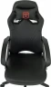 Кресло игровое Zombie 50 черный эко.кожа крестов. пластик пластик черный