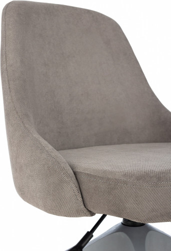 Кресло Бюрократ CH-340GLZ коричневый Marsell 22 крестов.4-луч. пластик пластик серый