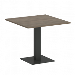 Home Office Стол квадратный VR.SP-5-90.2 Вяз/Антрацит металл 900*900*750