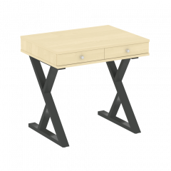 Home Office Стол письменный VR.SP-1-79.M Клён/Антрацит металл 794*600*750