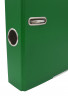 Папка-регистратор Silwerhof 355020-03 A4 50мм ПВХ/бумага зеленый мет.окант. сборная смен.карм. на кор.