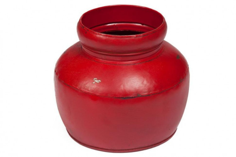 Ваза Secret De Maison FIRE ( mod. M-7880 ) , металл, 23х25х25см, красный