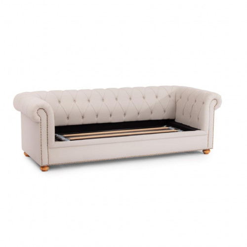 Диван-трансформер Secret De Maison Chesterfield (mod. 5137-60B), дерево береза, ткань: хлопок, 240*96*76см, бежевый / AJ808-18
