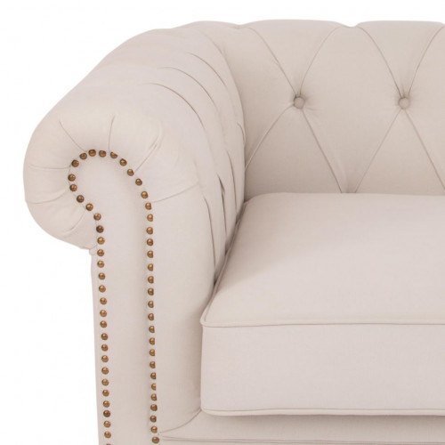 Диван-трансформер Secret De Maison Chesterfield (mod. 5137-60B), дерево береза, ткань: хлопок, 240*96*76см, бежевый / AJ808-18