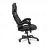 Кресло ARENA, кож/зам, черный/черный карбон, 36-6/карбон черный