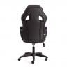 Кресло DRIVER (22), кож/зам/ткань, черный/черный , 36-6/TW-11
