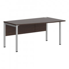 Стол письменный XMCT 169(R) Легно темный/Алюминий 1600х900х750 XTEN-M