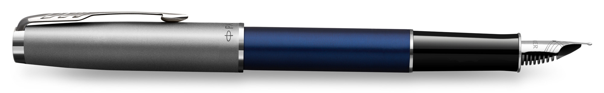 Ручка перьев. Parker Sonnet Essentials F546 (2146747) Blue CT F сталь нержавеющая подар.кор.