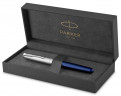 Ручка перьев. Parker Sonnet Essentials F546 (2146747) Blue CT F сталь нержавеющая подар.кор.
