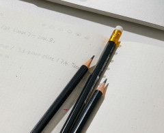 Набор карандашей ч/г Deli EU20000-MT Mate 2.2мм HB шестигран. липа черный блистер (4шт) ластик