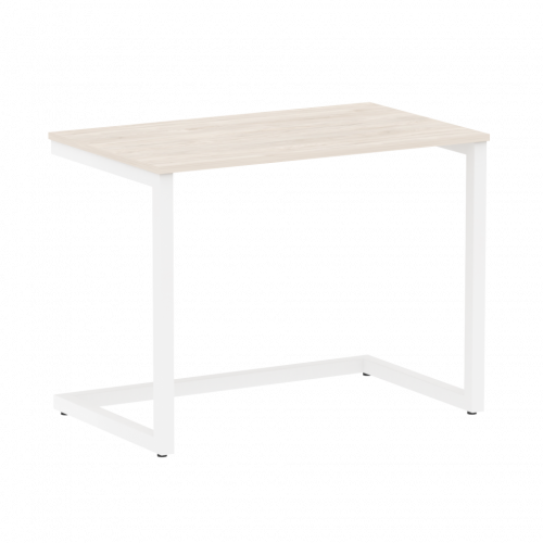 Home Office Стол письменный VR.SP-2-98 Денвер светлый/Белый металл 980*600*750
