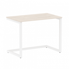 Home Office Стол письменный VR.SP-2-98 Денвер светлый/Белый металл 980*600*750