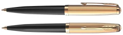 Ручка шариков. Parker 51 Deluxe (CW2123513) Black GT M черн. черн. подар.кор.