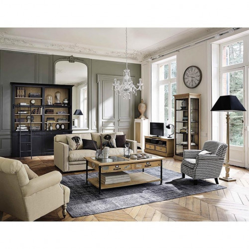 Журнальный стол Secret De Maison ACADEMY, дерево манго, 50х135х70см, Natural (натуральный)