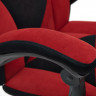 Кресло ARENA, флок , бордовый/черный, 10/35