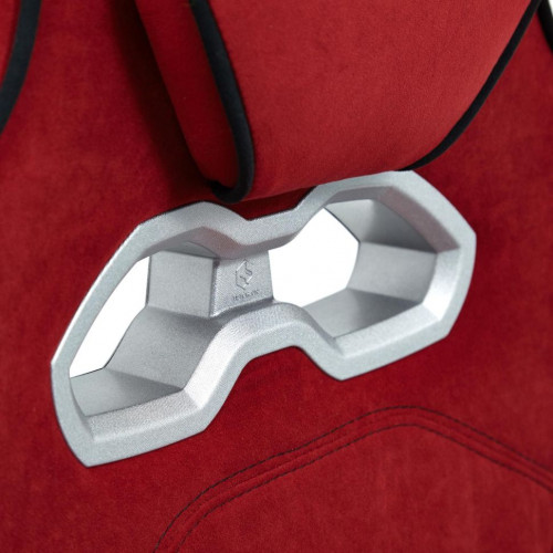 Кресло ARENA, флок , бордовый/черный, 10/35