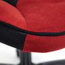 Кресло ARENA, флок , бордовый/черный, 10/35