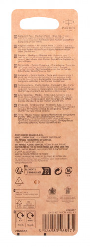 Ручка шариков. Parker Jotter Originals K60 (CW2096857) Red CT M син. черн. блистер