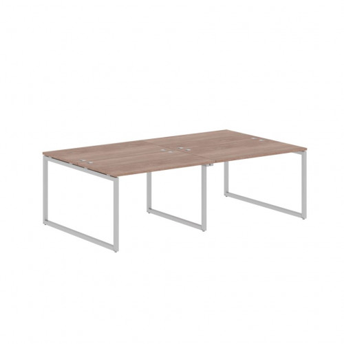 Стол 4-х местный XQWST 2414 Дуб Сонома/Алюминий 2406х1406х750