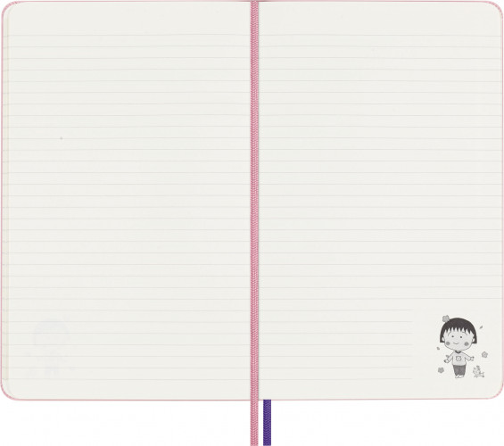 Блокнот Moleskine LIMITED EDITION SAKURA LESU07QP060NB Large 130х210мм обложка текстиль 176стр. линейка ассорти Momoko Sakura