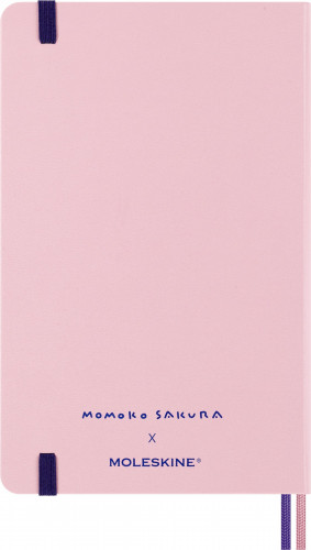 Блокнот Moleskine LIMITED EDITION SAKURA LESU07QP060NB Large 130х210мм обложка текстиль 176стр. линейка ассорти Momoko Sakura