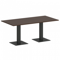 Home Office Стол прямоугольный VR.SP-5-180.2 Венге/Антрацит металл 1800*900*750