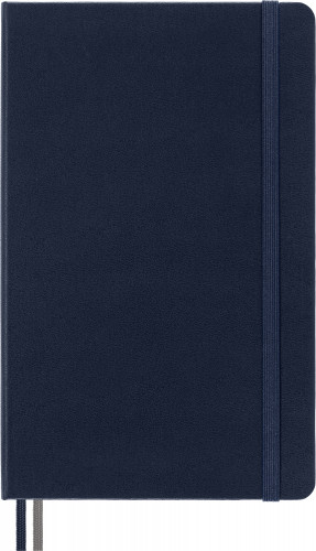 Блокнот Moleskine CLASSIC EXPENDED QP060EXPB20 Large 130х210мм 400стр. линейка твердая обложка синий сапфир