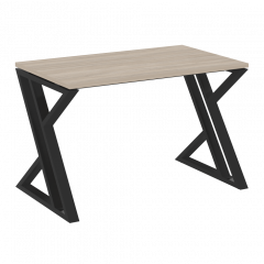 Loft Стол рабочий VR.L-SRZ-2.7 Дуб аттик/Чёрный металл 1180*720*750