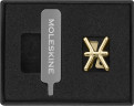 Шильд-символ Moleskine Zodiac Рыбы металл золотистый коробка с европод. PINPISCESGOLD