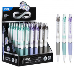 Карандаш мех. Deli EU745 Scribe 0.5мм пластик