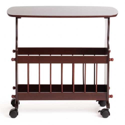 Журнальный столик с газетницей SR-0939-3, дерево, 61*33*56см, Орех (Walnut)