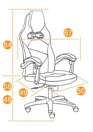 Кресло ARENA, флок , коричневый/бежевый, 6/7