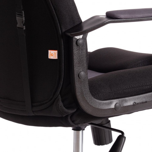 Кресло DRIVER (22), ткань, черный/серый, 2603/TW-12