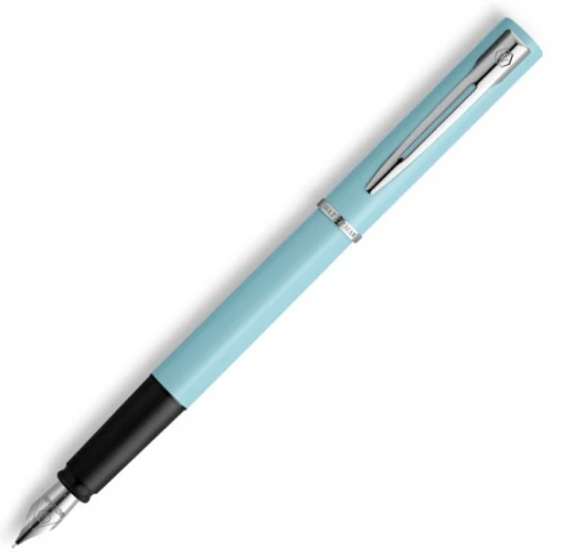Ручка перьев. Waterman Graduate Allure Pastel Colors (2105222) Baby Blue Lacquer F сталь нержавеющая подар.кор.